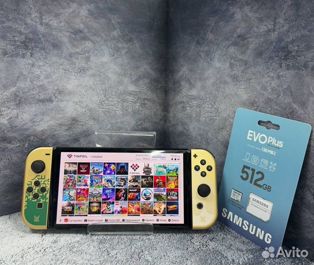 Nintendo Switch Oled + Игры + Tinfoil