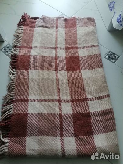 Плед шерстяной 180*170