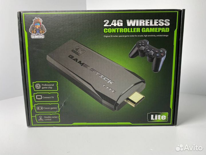 Игровая приставка game stick 4k lite 64gb новая