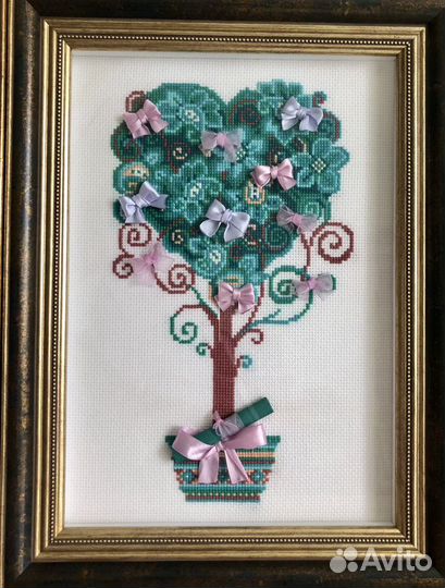 Картины-вышивки «Волшебное дерево»