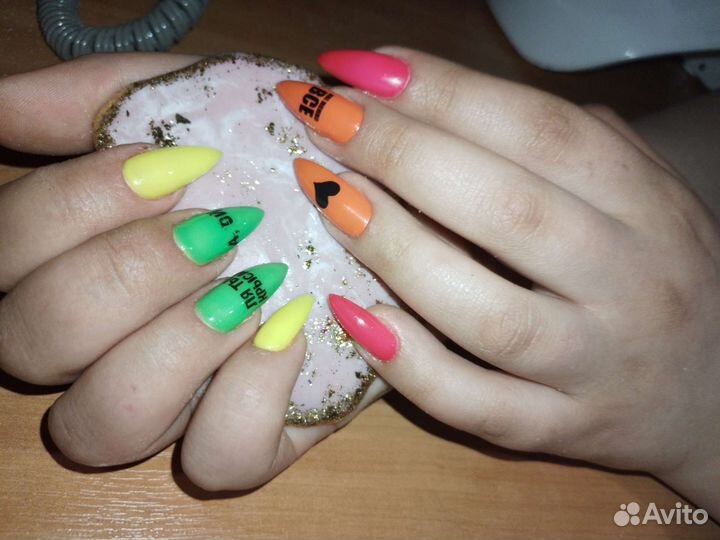 Маникюр Наращивание ногтей