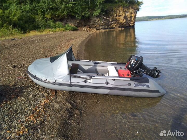 Навигатор 350 и Suzuki dt 9.9 as