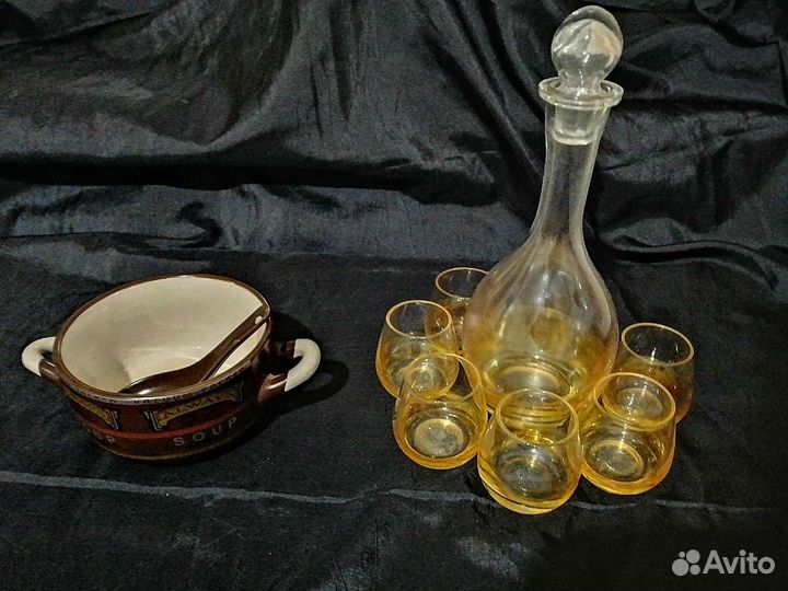 Посуда хрустальная и обычная СССР