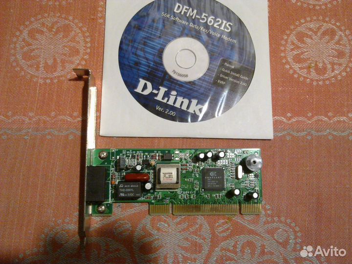 Аналоговый Модем D-link DFM-562IS