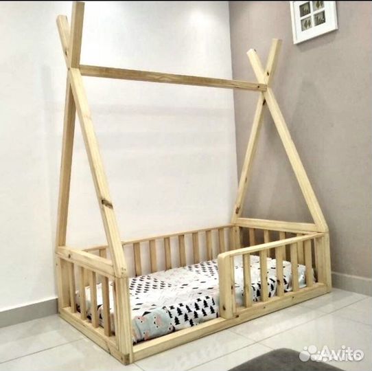 Кроватка вигвам, кроватка домик детская