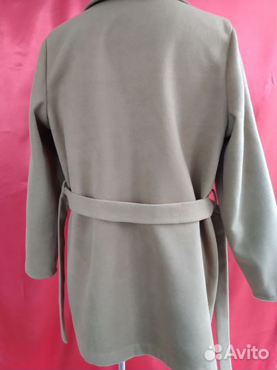 Пальто женское демисезонное 44 46 кемэл новое