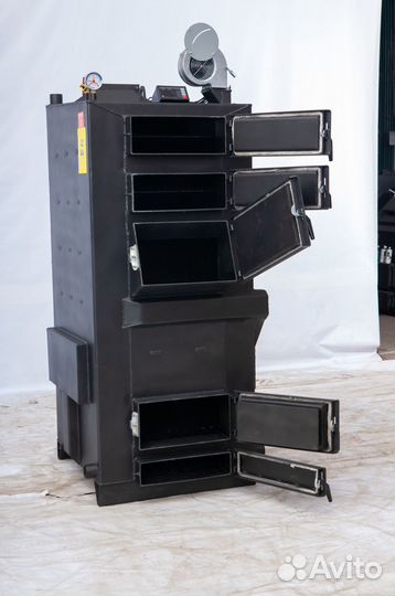 Твердотопливный котел длительного горения