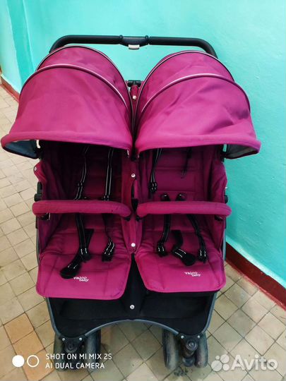 Коляска для двойни Valco Baby Snap Duo