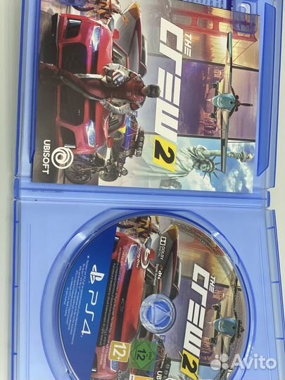 Диск The crew 2 ps4