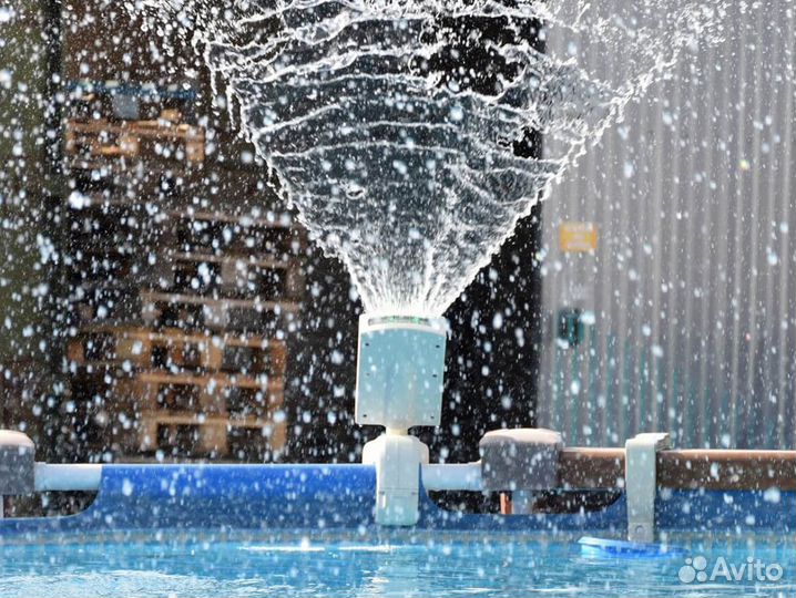 Фонтан для бассейна светодиодный, разбрызгиватель