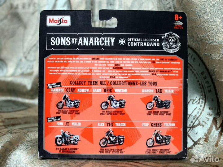 Модель мотоцикла Harley-Davidson Sons of Anarchy