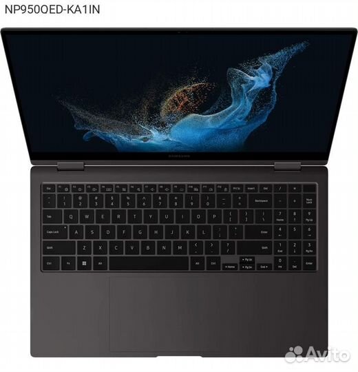 NP950QED-KA1IN, Ноутбук Samsung Galaxy Book 2 Pro