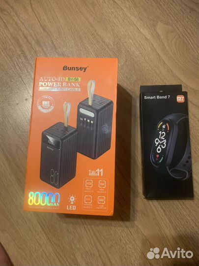 Power bank 80000 + smart часы