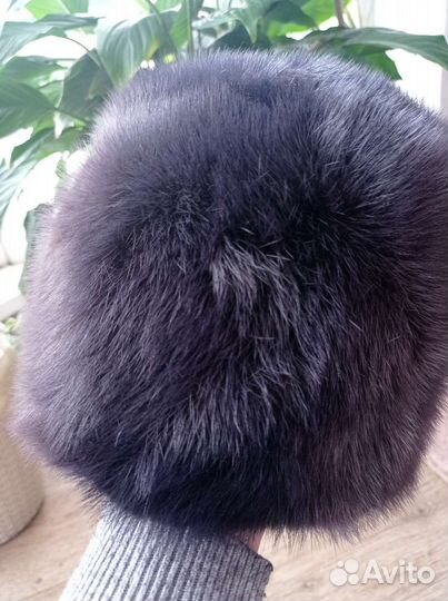 Шапка норковая женская бу