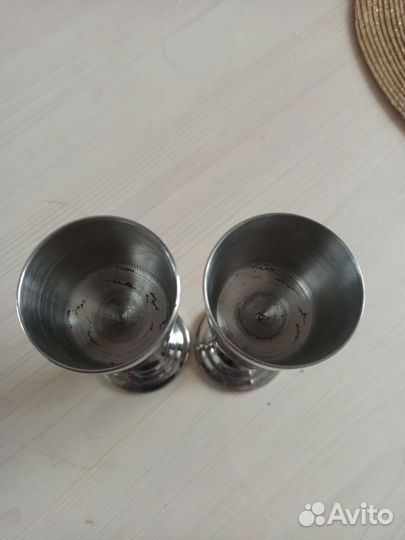 Рюмки на ножке ручная работа