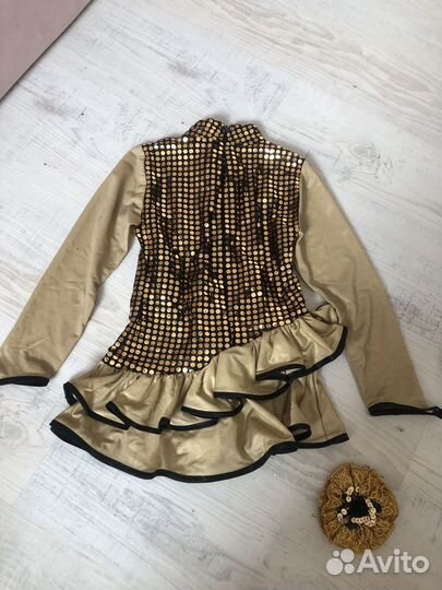 Платье для выступления фигуристам 3-5 лет