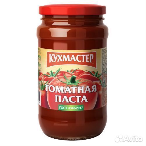 Опт - Томатная паста Кухмастер 400г