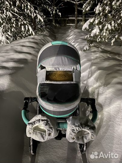 Коляска 2 в 1 bebe mobile