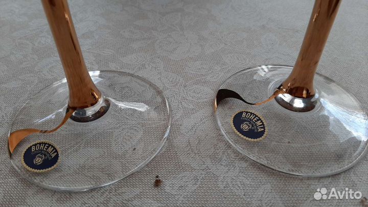 Бокалы Богемское стекло