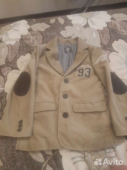 Пиджак на мальчика 122