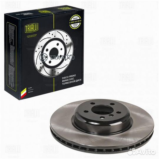 Trialli DF210215 Диск торм. для а/м BMW 3 (F30) (11) /4 (F32) (13) перед. d370 (M-sport) (DF 210215)