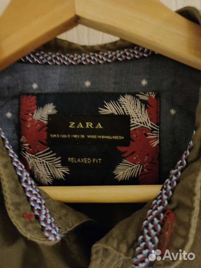 Рубашка мужская Zara, размер S