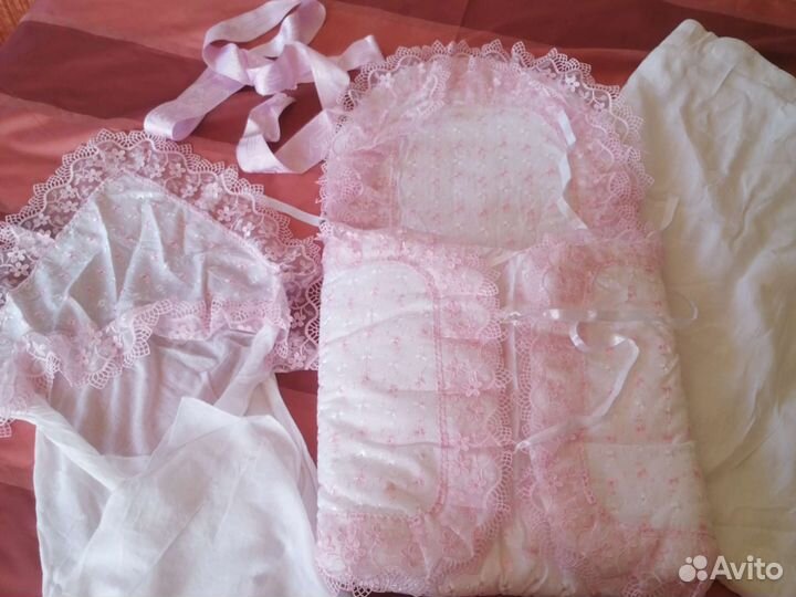 Конверт на выписку для девочки