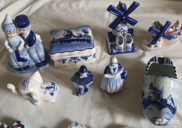 Разные фигурки из Голландии, Delft