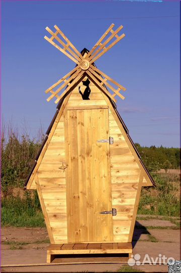 Уличный туалет с установкой