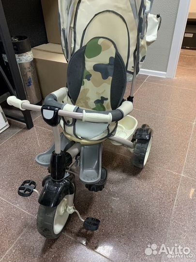 Детский велосипед с родительской ручкой