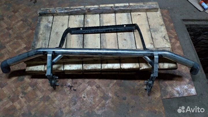 Защита переднего бампера