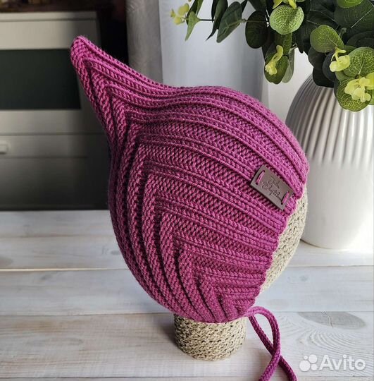 Шапка эльф/гномик/чепчик десткий/шапка детская