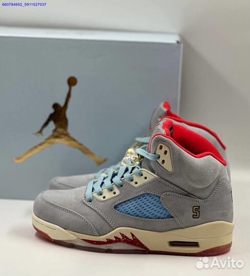 Кроссовки Trophy Room x Air Jordan 5 (Арт.86694)