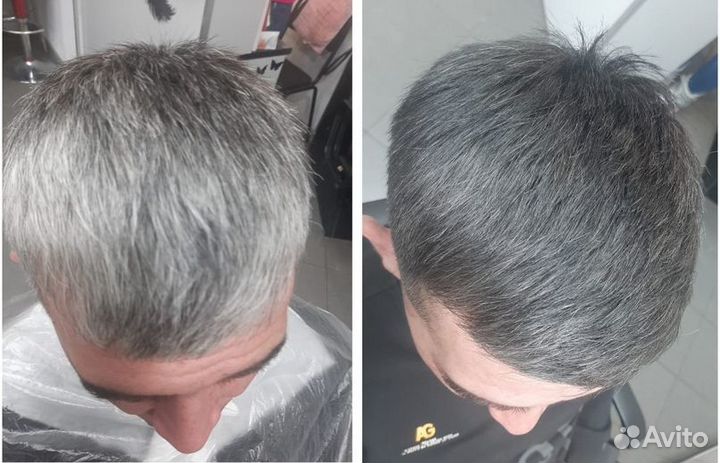 Мужское окрашивание камуфляж