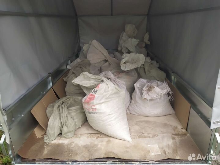 Грузоперевозки на легковом прицепе до 1000кг