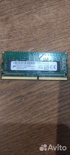 Оперативная память для ноутбука ddr4 8gb 3200