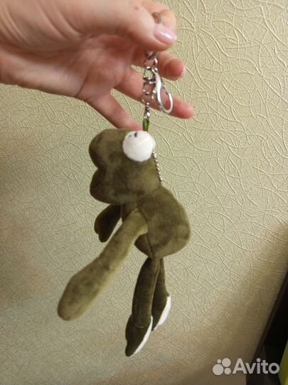 Брелок для ключей лягушка