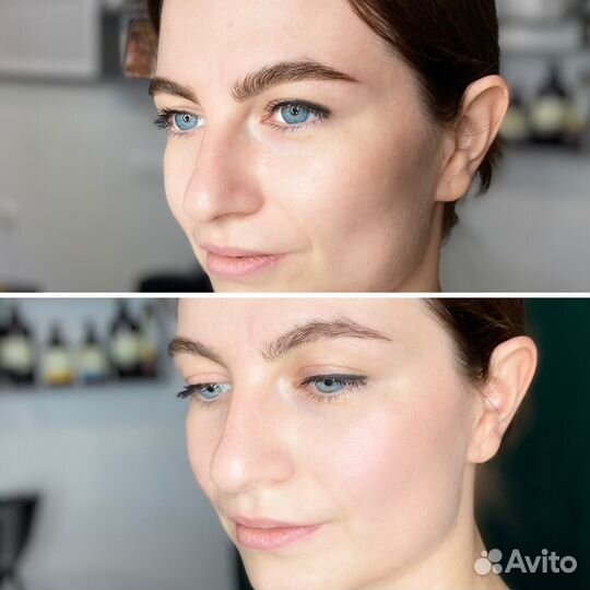 Окрашивание бровей