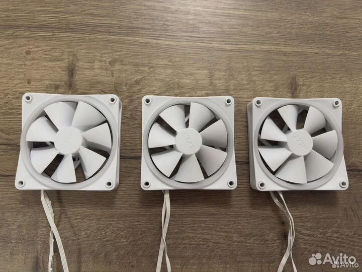 Nzxt f120rgb 3 штуки