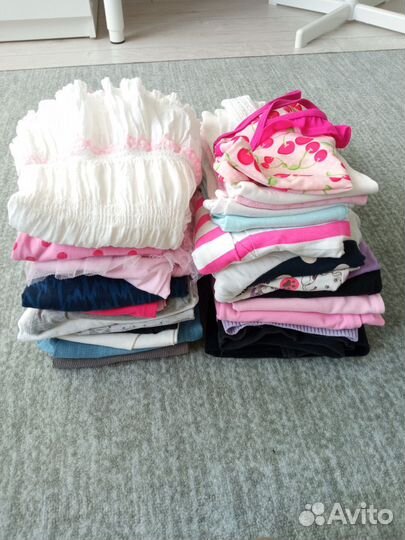 Вещи пакетом на девочку 110-116