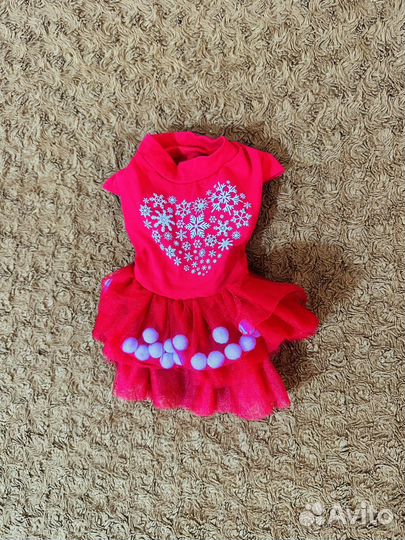 Платье для маленькой собачки