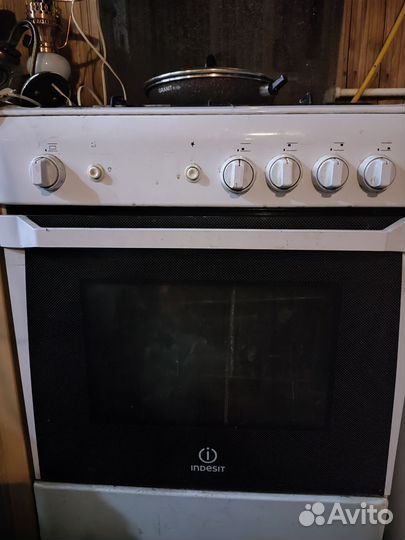Газовая плита бу indesit