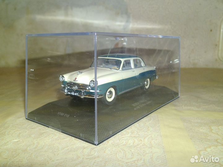 Газ-21Д волга 1958 из кф Шофер поневоле 1/43