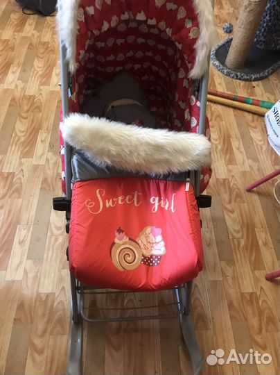 Детские зимние санки