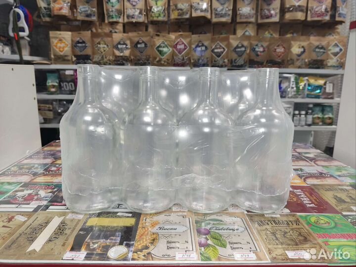 Бутылка 0,5л Ника с пробкой