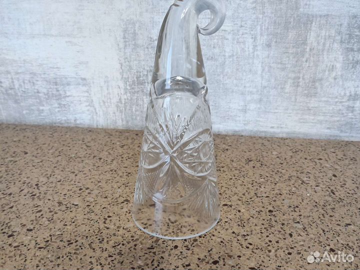 Ваза хрустальная