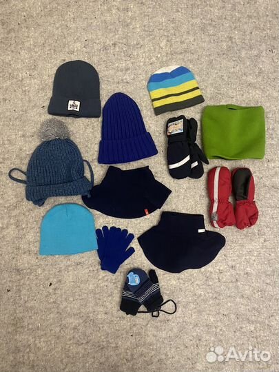 Шапки, перчатки, хомут Reima для мальчика 3-6 лет