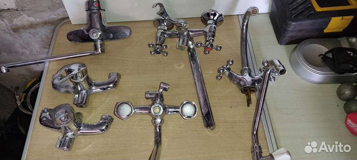 Смесители для ванны,кухни, латунь