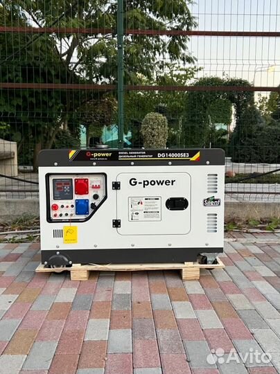 Дизельный генератор 12 kW G-power