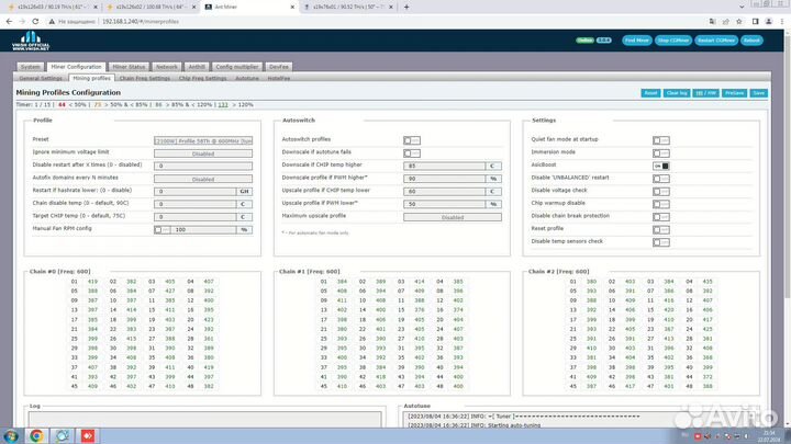 Antminer S17pro 58th рефит
